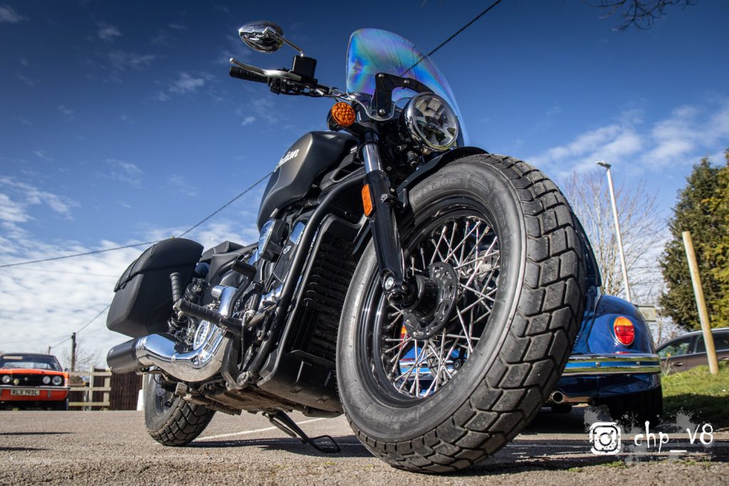 Indian Bike at Rivos Hub : &copy; Colin Hill Photography