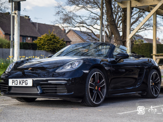 Porsches at Rivos Hub Sandford - ColinHillPhotography.uk