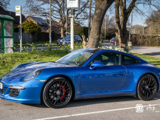 Porsches at Rivos Hub Sandford - ColinHillPhotography.uk