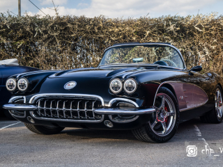 Classic Cars at Rivos Hub Sandford - ColinHillPhotography.uk