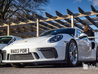 Porsches at Rivos Hub Sandford - ColinHillPhotography.uk