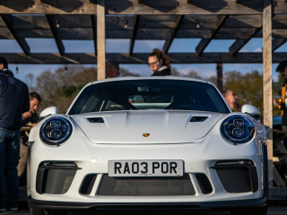 Porsches at Rivos Hub Sandford - ColinHillPhotography.uk
