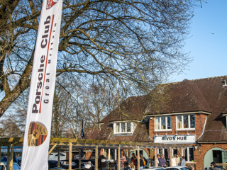Porsches at Rivos Hub Sandford - ColinHillPhotography.uk
