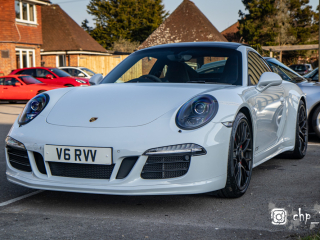 Porsches at Rivos Hub Sandford - ColinHillPhotography.uk