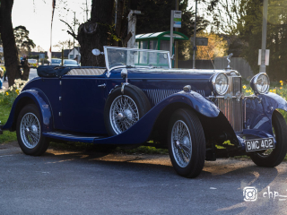 Classic Cars at Rivos Hub Sandford - ColinHillPhotography.uk