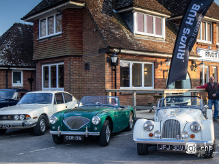 Classic Cars at Rivos Hub Sandford - ColinHillPhotography.uk