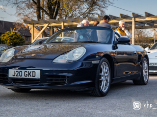 Porsches at Rivos Hub Sandford - ColinHillPhotography.uk