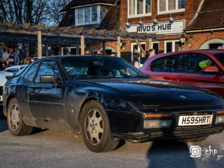 Porsches at Rivos Hub Sandford - ColinHillPhotography.uk