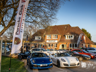Porsches at Rivos Hub Sandford - ColinHillPhotography.uk