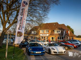 Porsches at Rivos Hub Sandford - ColinHillPhotography.uk