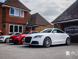 Audi TT Addicts meet at Rivos Hub Sandford - ColinHillPhotography.uk