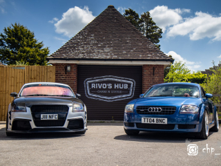 Audi TT Addicts meet at Rivos Hub Sandford - ColinHillPhotography.uk