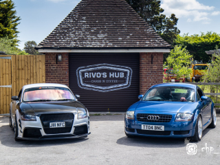 Audi TT Addicts meet at Rivos Hub Sandford - ColinHillPhotography.uk
