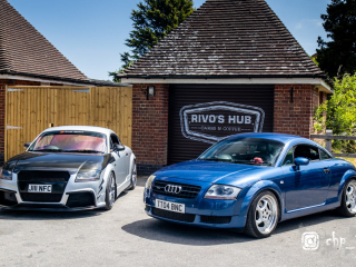 Audi TT Addicts meet at Rivos Hub Sandford - ColinHillPhotography.uk