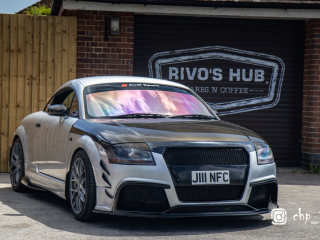 Audi TT Addicts meet at Rivos Hub Sandford - ColinHillPhotography.uk