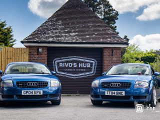 Audi TT Addicts meet at Rivos Hub Sandford - ColinHillPhotography.uk