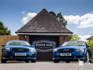 Audi TT Addicts meet at Rivos Hub Sandford - ColinHillPhotography.uk