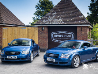 Audi TT Addicts meet at Rivos Hub Sandford - ColinHillPhotography.uk