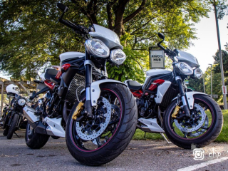 Bike Night at Rivos Hub Sandford - colinhillphotography.uk