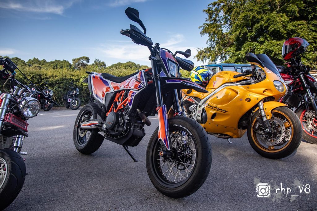 Bike Night at Rivos Hub Sandford - colinhillphotography.uk