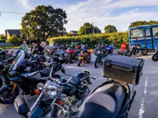 Bike Night at Rivos Hub Sandford - colinhillphotography.uk