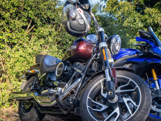 Bike Night at Rivos Hub Sandford - colinhillphotography.uk