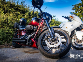 Bike Night at Rivos Hub Sandford - colinhillphotography.uk