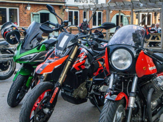 Bike Night at Rivos Hub Sandford - ColinHillPhotography.uk