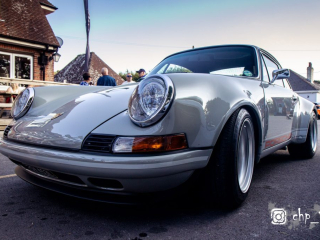Porsches at Rivos Hub Sandford - ColinHillPhotography.uk