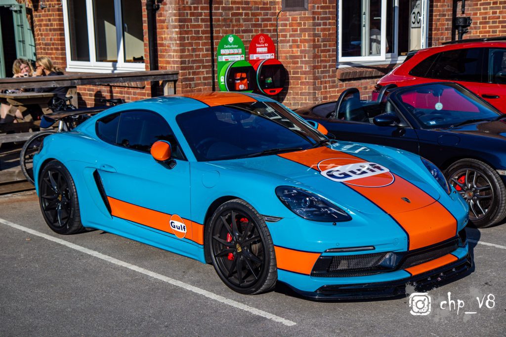 Porsches at Rivos Hub Sandford - ColinHillPhotography.uk