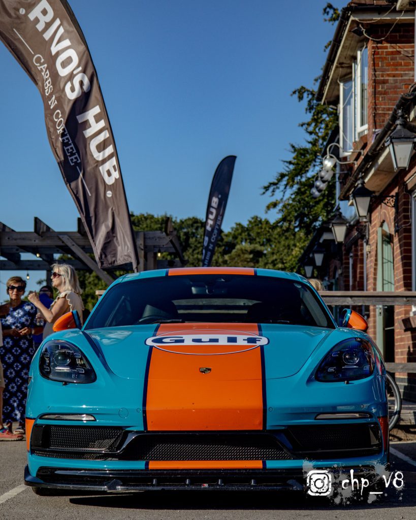 Porsches at Rivos Hub Sandford - ColinHillPhotography.uk
