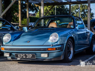 Porsches at Rivos Hub Sandford - ColinHillPhotography.uk
