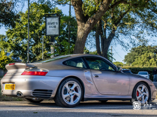 Porsches at Rivos Hub Sandford - ColinHillPhotography.uk