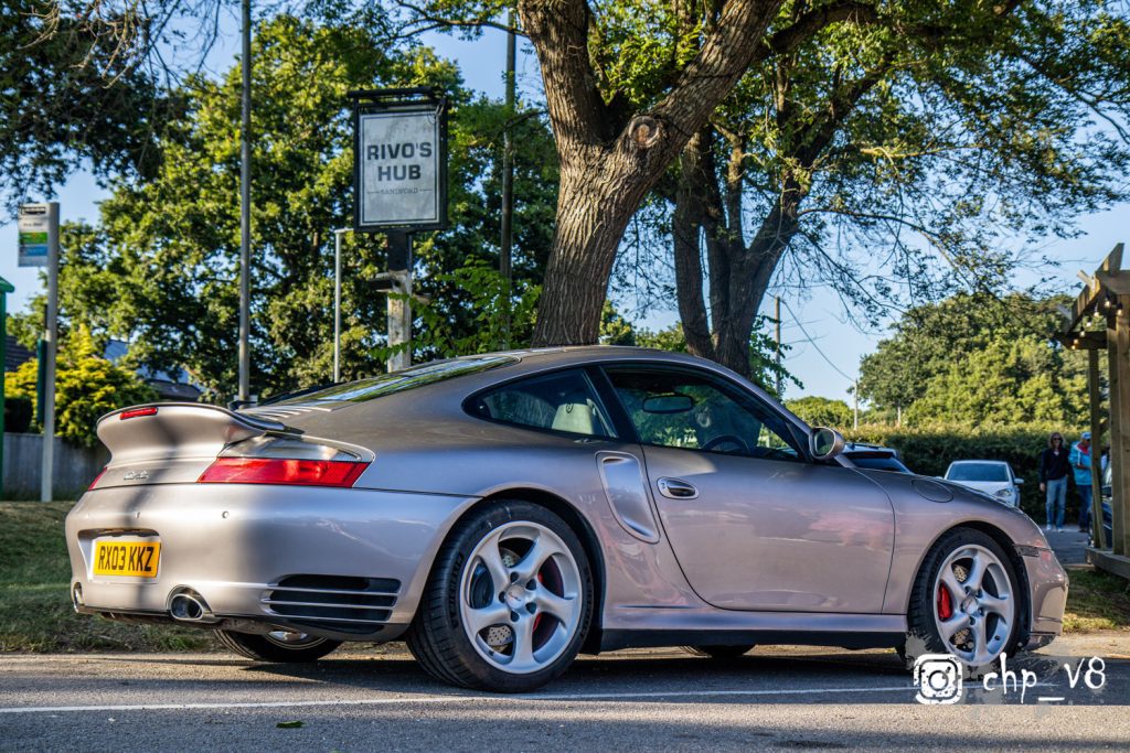 Porsches at Rivos Hub Sandford - ColinHillPhotography.uk