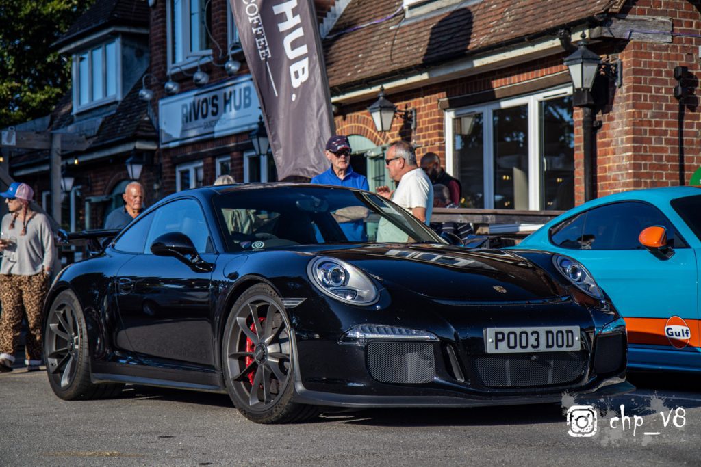 Porsches at Rivos Hub Sandford - ColinHillPhotography.uk