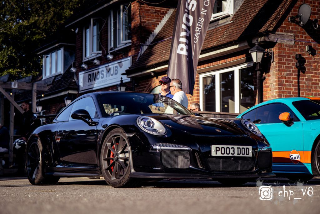 Porsches at Rivos Hub Sandford - ColinHillPhotography.uk