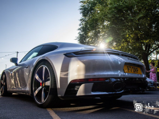 Porsches at Rivos Hub Sandford - ColinHillPhotography.uk
