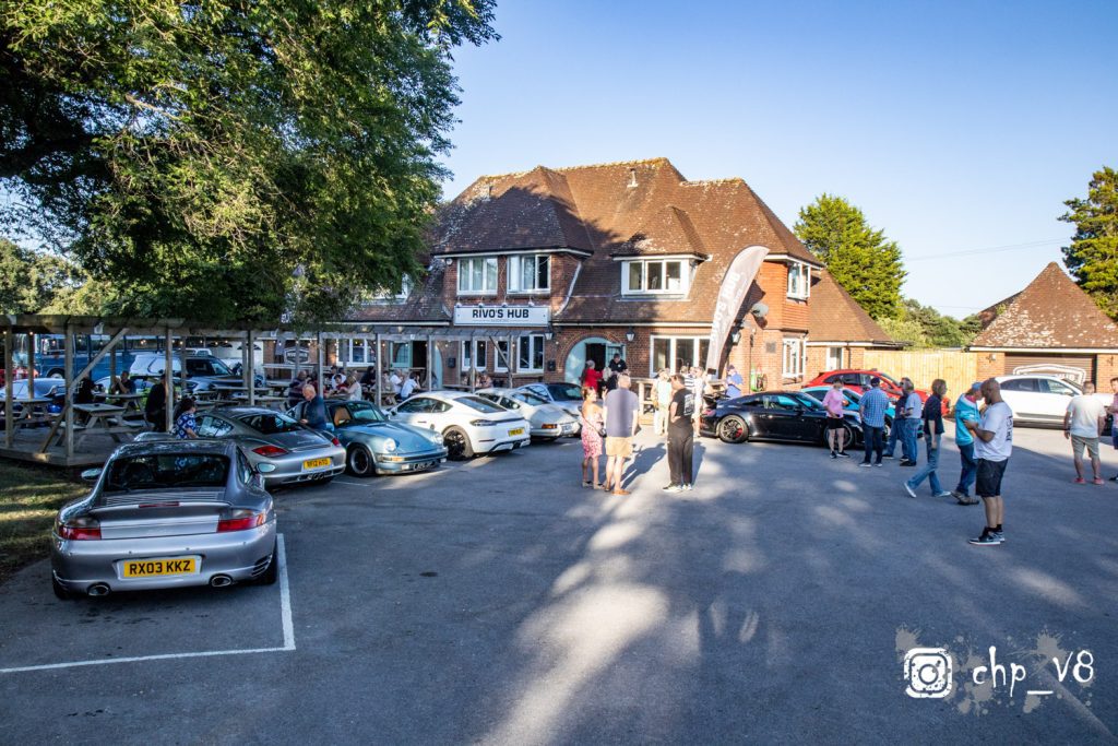 Porsches at Rivos Hub Sandford - ColinHillPhotography.uk
