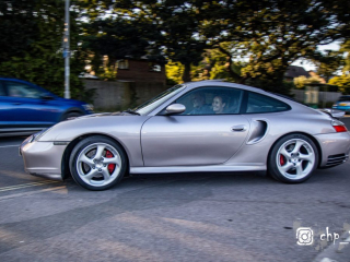 Porsches at Rivos Hub Sandford - ColinHillPhotography.uk