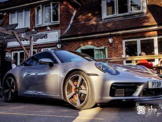 Porsches at Rivos Hub Sandford - ColinHillPhotography.uk