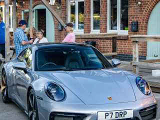 Porsches at Rivos Hub Sandford - ColinHillPhotography.uk