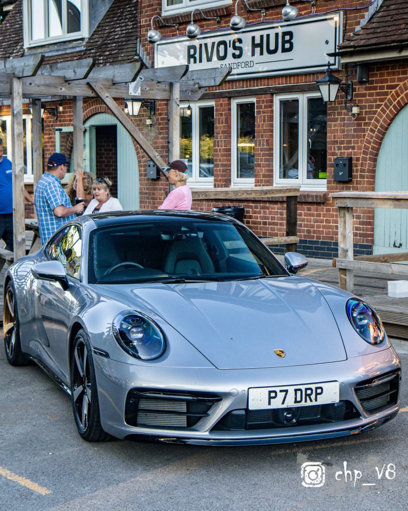 Porsches at Rivos Hub Sandford - ColinHillPhotography.uk
