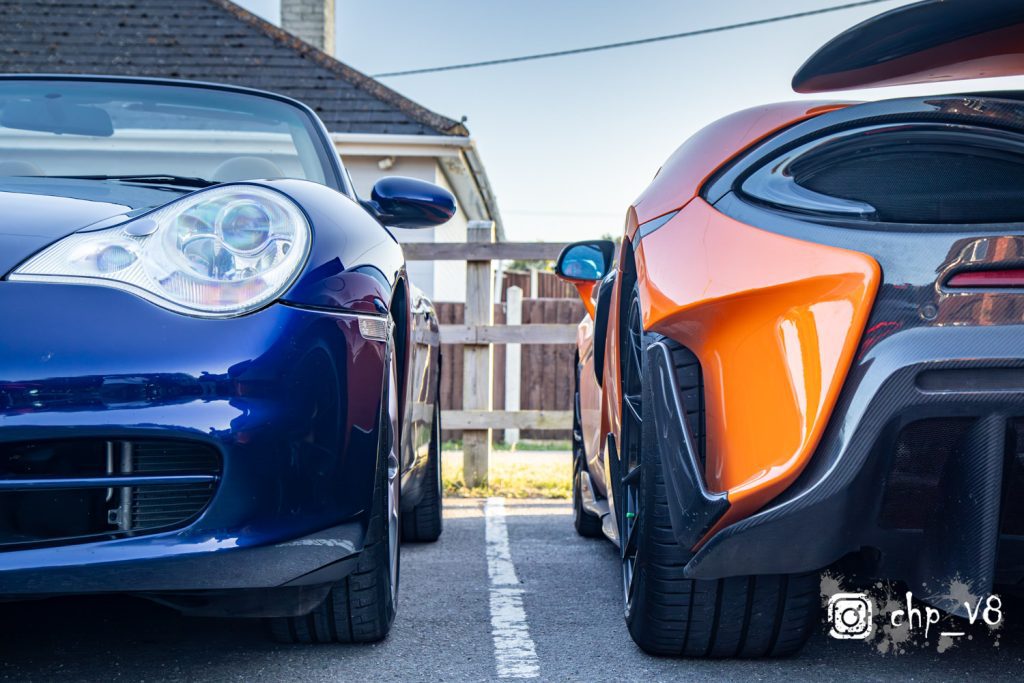 Porsches at Rivos Hub Sandford - ColinHillPhotography.uk