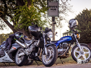 Bike Night at Rivos Hub Sandford - ColinHillPhotography.uk