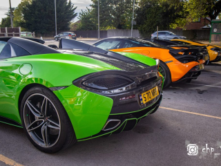Mclaren at Rivos Hub Sandford - colinhillphotography.uk