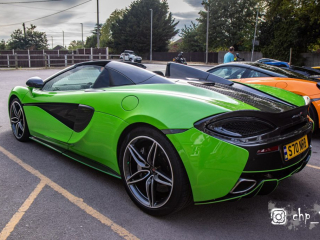 Mclaren at Rivos Hub Sandford - colinhillphotography.uk