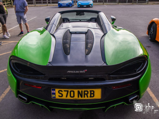 Mclaren at Rivos Hub Sandford - colinhillphotography.uk