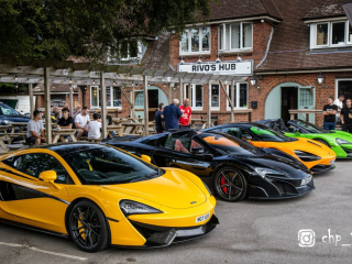 Mclaren at Rivos Hub Sandford - colinhillphotography.uk