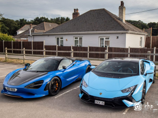 Mclaren at Rivos Hub Sandford - colinhillphotography.uk