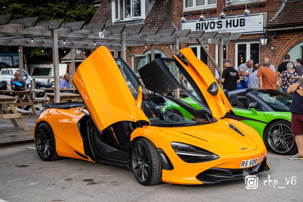Mclaren at Rivos Hub Sandford - colinhillphotography.uk